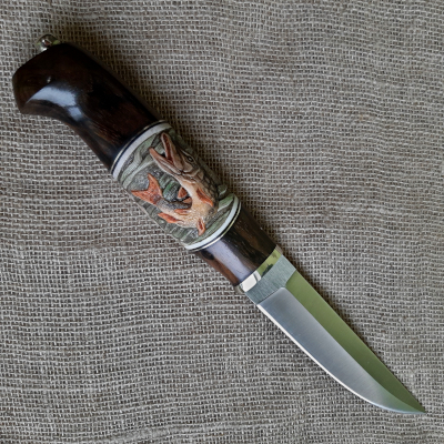 Купить нож Щука(Хауки-2)(серия "Живая природа") от Мастерской Ножеяр
